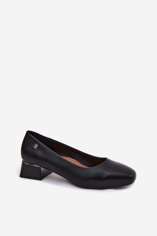 ChaussuresImitacji Skóry Klocke Sergio Leone PB417 couleur noire