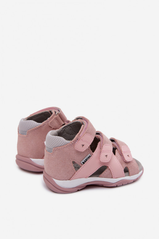 Sandales pour femmes pour les enfants avec éclat Bartek 84405-85 couleur rose