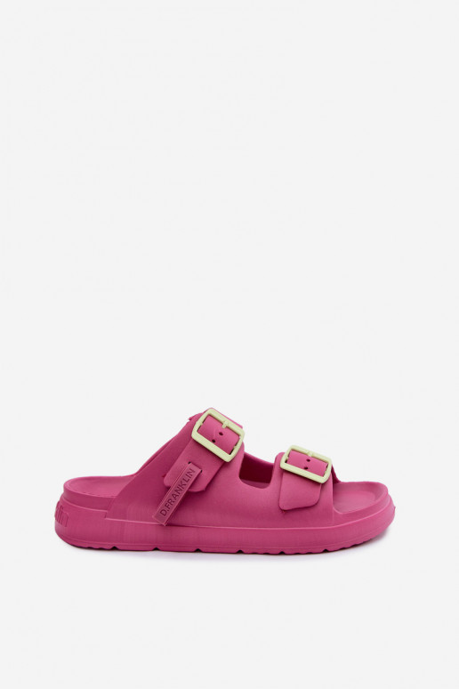 Pantoufles légères Pantoufles pour femmes avec boucles D.Franklin DFSH413005 couleur rose