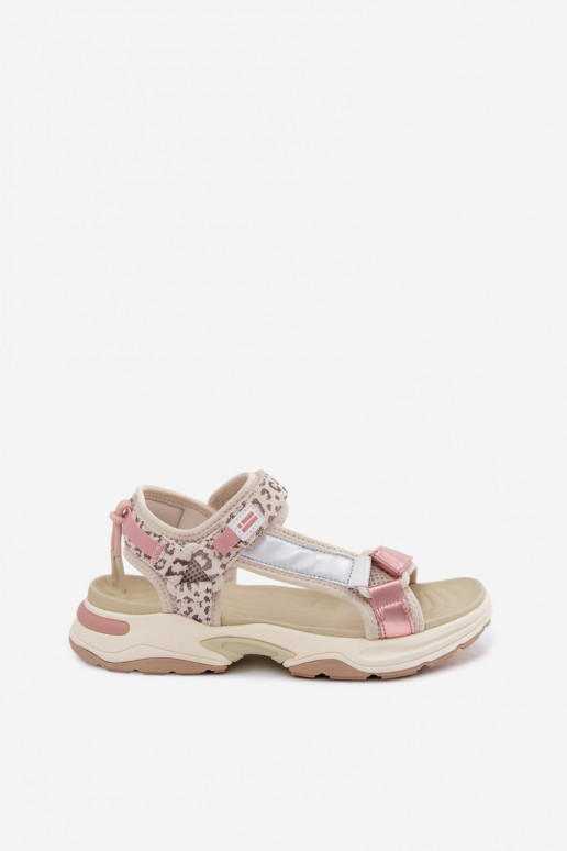 Sandales pour femmes Peau D.Franklin DFSH406006 couleur rose