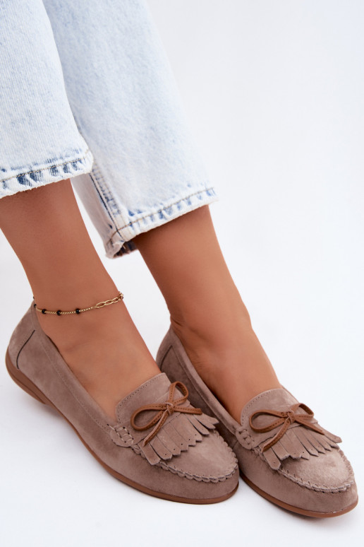 mocassins pour femmesActivéturalnego en daimu beige Vantae