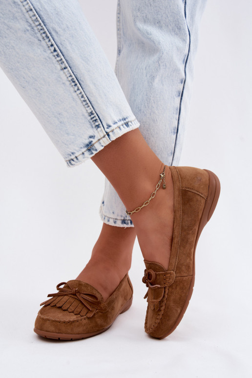 mocassins pour femmesActivéturalnego en daimu marron Vantae
