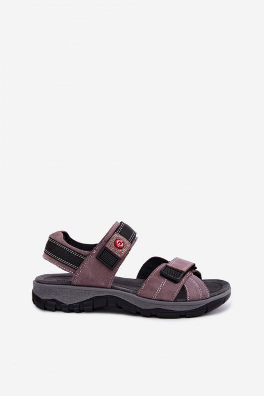 Sandales pour femmes en daim synthétique avec fermetures adhésives LaĮendoĮe Blingy