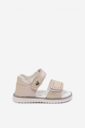Sandales pour enfants couleur sable Lemony 2