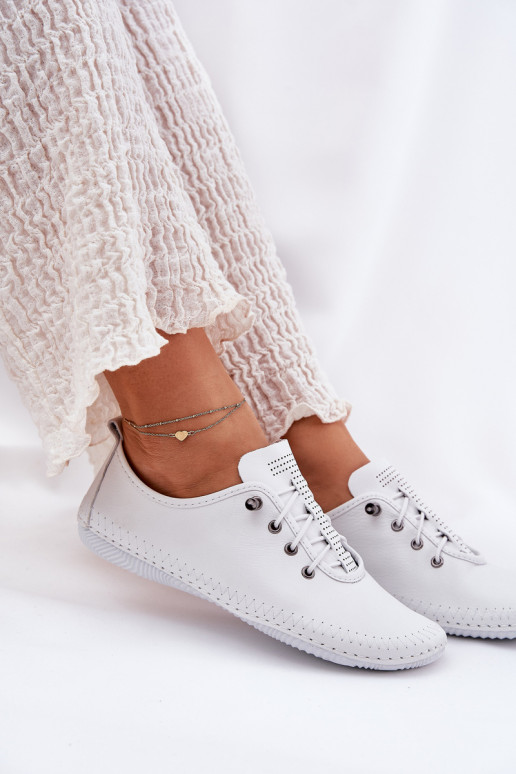 Peau chaussures Féminin Artiker 54C0838 couleur blanche