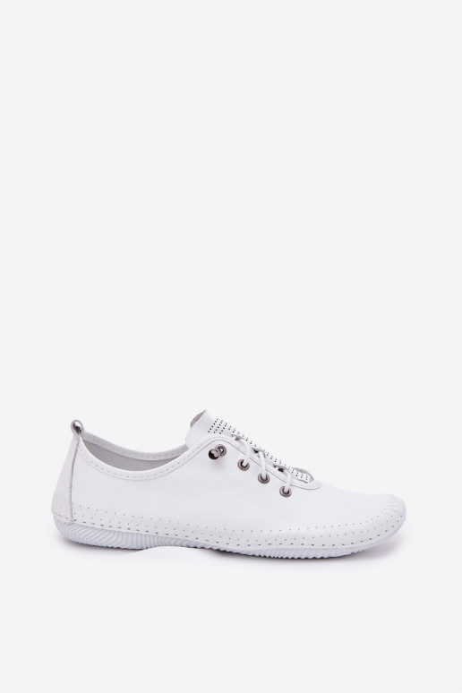 Peau chaussures Féminin Artiker 54C0838 couleur blanche