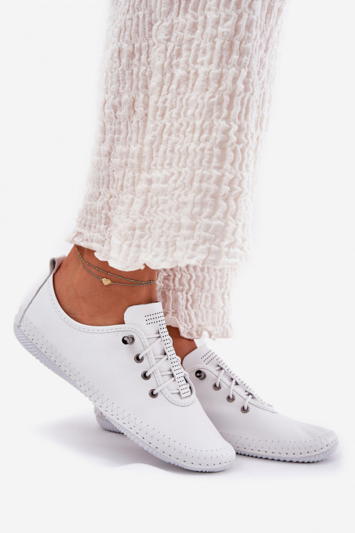 Peau chaussures Féminin Artiker 54C0838 couleur blanche