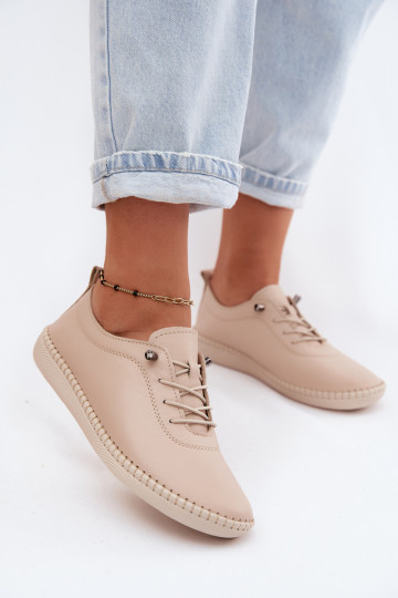 Peau chaussures Féminin Artiker 58C3070 beige