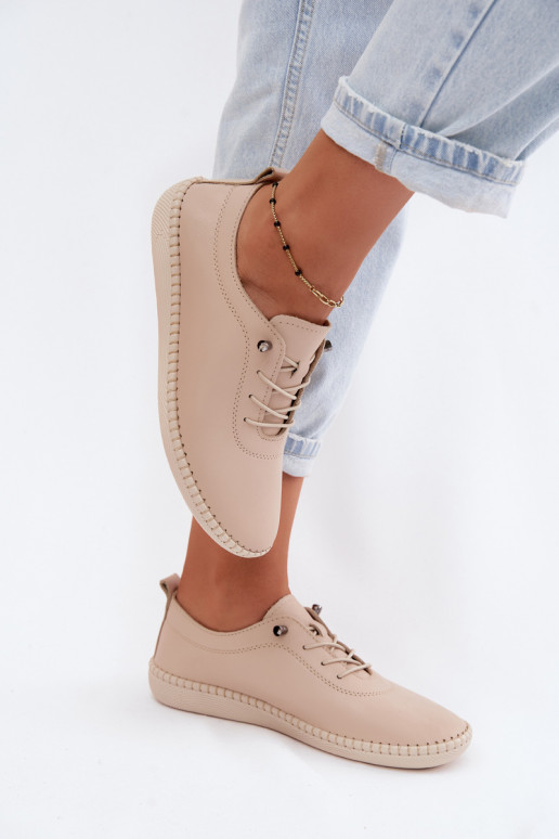 Peau chaussures Féminin Artiker 58C3070 beige