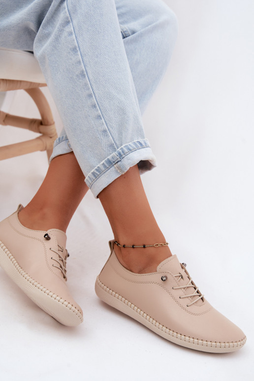 Peau chaussures Féminin Artiker 58C3070 beige