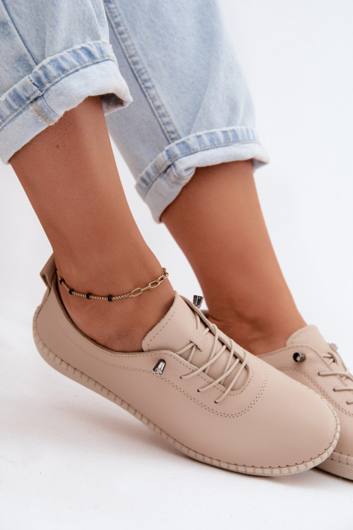 Peau chaussures Féminin Artiker 58C3070 beige