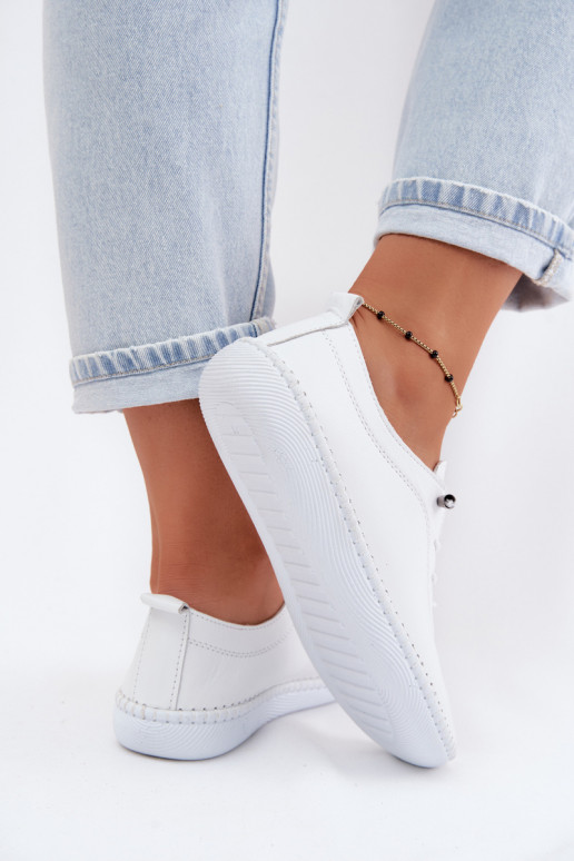Peau chaussures Féminin Artiker 58C3069 couleur blanche