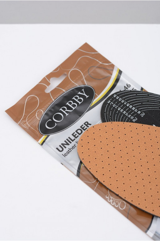 CORBBY UNILEDER semelles universelles en cuir