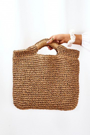 Grand Sac à main femme Big Star JJ574103 couleur ivoire 2