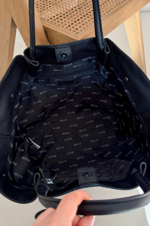 Grand Sac à main femme Acheteur Big Star SS574005 noir