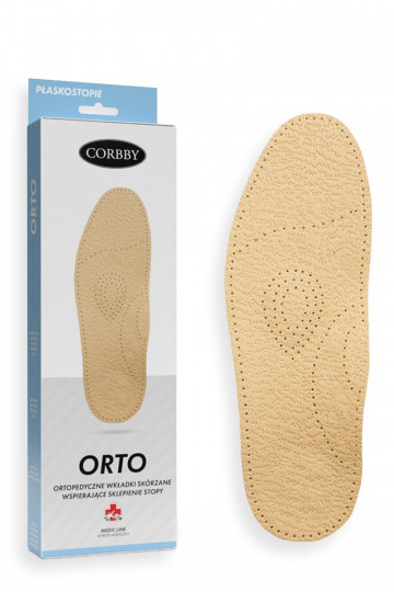 CORBBY ORTO Semelles orthopédique Peau