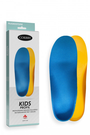 CORBBY KIDS PROFIL Semelles Profilé Pour les enfants Activé KoślaÀość Pięt I Kolan