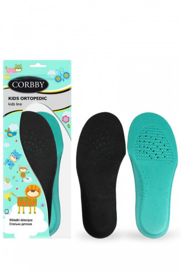 CORBBY KIDS ORTOPEDIC semelles orthopédiques profilées pour enfants avec cavité