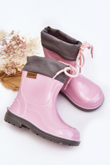 Bottes en caoutchouc roses pour enfants GoKids KIMMY 951 2