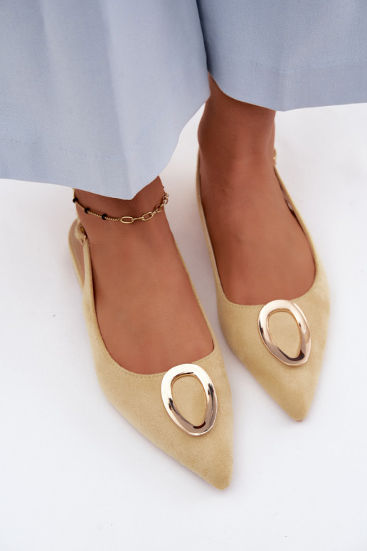 Sandales pour femmes avec un talon large et des ornements de couleur jaune par Sparkle