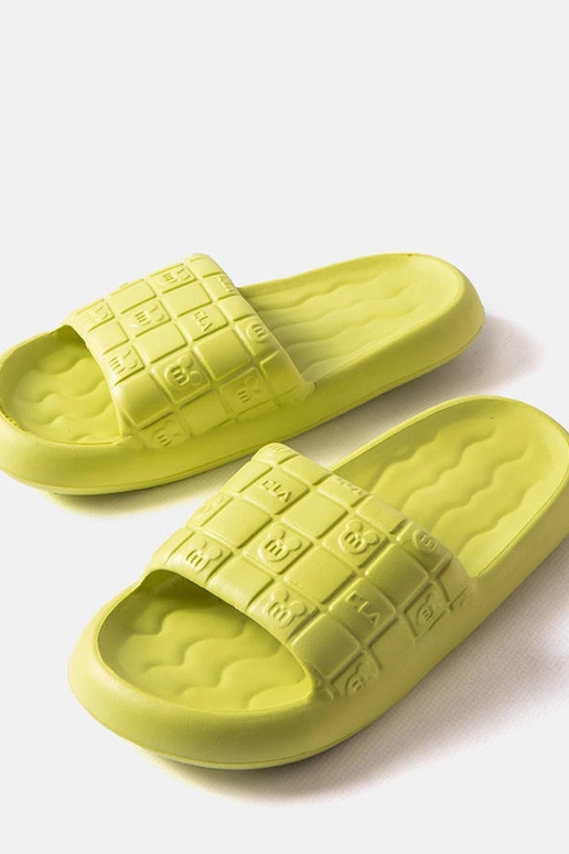 Tongs de piscine vertes Janina