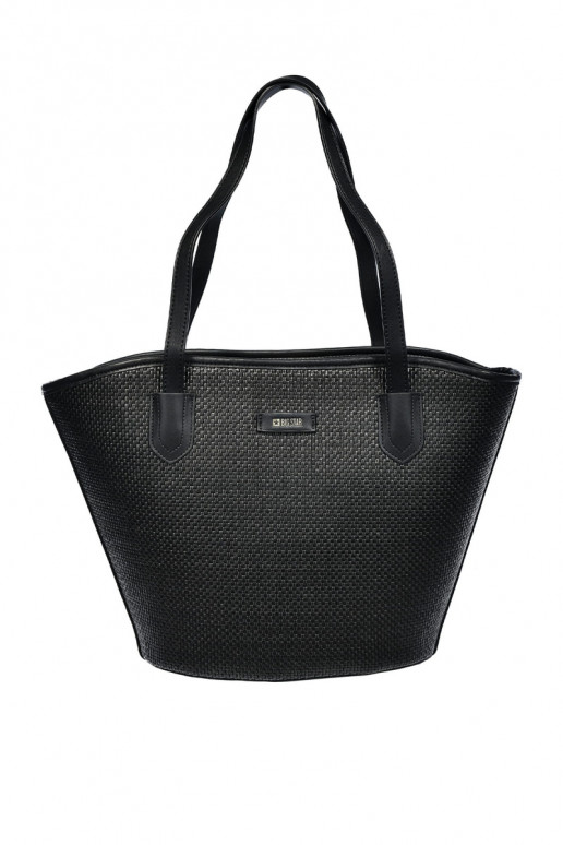 Sac à main/sac avec trousse de maquillage Big Star RR574071 noir
