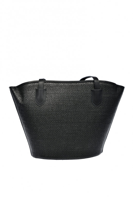 Sac à main/sac avec trousse de maquillage Big Star RR574071 noir