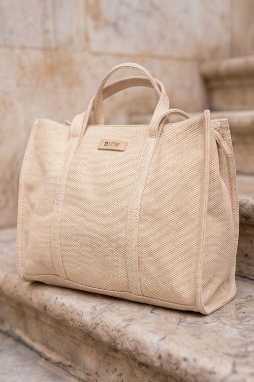 Sac de courses Big Star RR574073 ivoire
