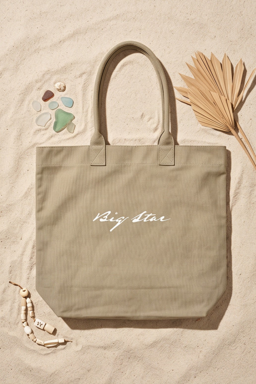 Sac en tissu/sac Big Star RR574235 sable foncé