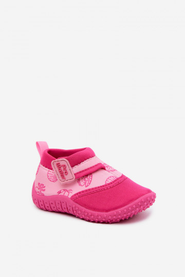 Chaussures pour enfants roses avec fermetures adhésives PROINATER PRO-26-48-101B