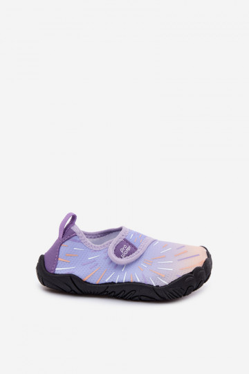 Chaussures pour enfants violettes avec fermetures adhésives PROINATER PRO-26-48-103K 2