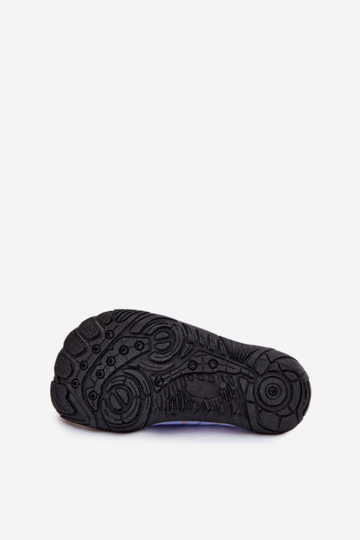 Chaussures pour enfants violettes avec fermetures adhésives PROINATER PRO-26-48-103K