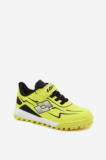 Chaussures pour enfants jaunes néon LOTTO DASHER 2600920