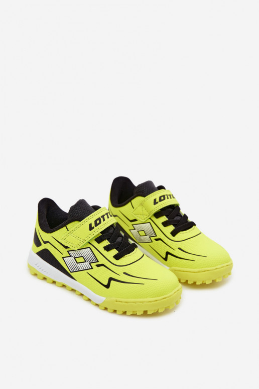 Chaussures pour enfants jaunes néon LOTTO DASHER 2600920