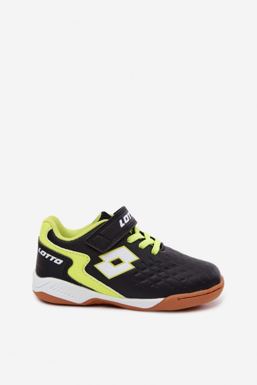 Chaussures pour enfants noires LOTTO DASHER 2600920