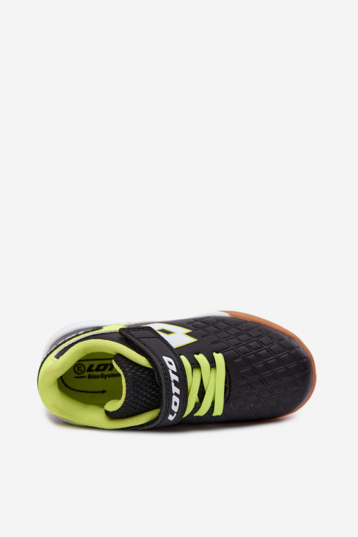 Chaussures pour enfants noires LOTTO DASHER 2600920