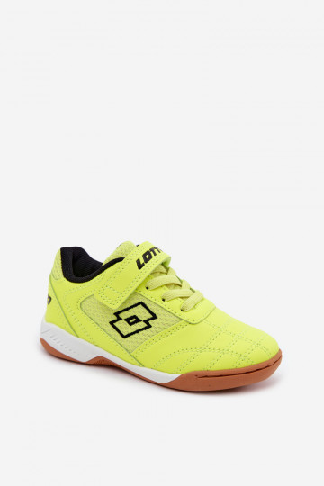 Chaussures de sport pour enfants jaunes néon LOTTO INHIZZER 2600120K