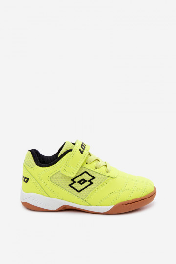 Chaussures de sport pour enfants jaunes néon LOTTO INHIZZER 2600120K 2