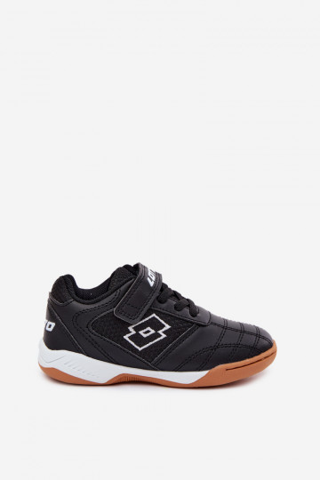 Chaussures de sport pour enfants noires LOTTO INHIZZER 2600120K 2