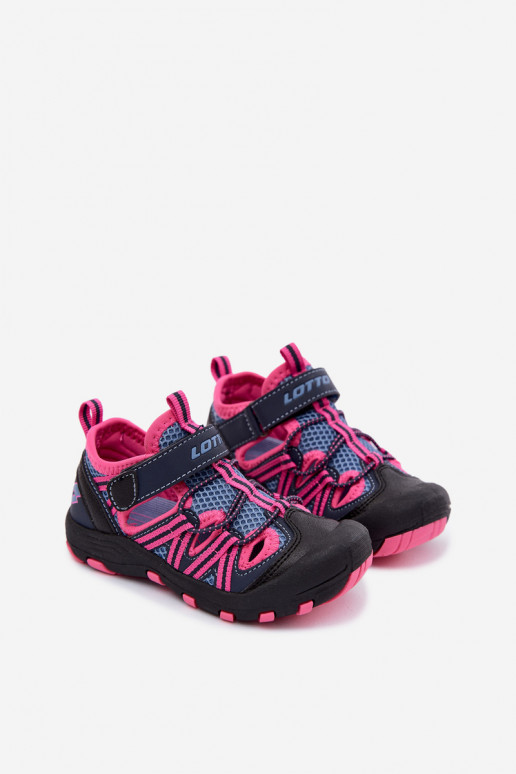 Sandales roses pour enfants LOTTO UCELO 2601500