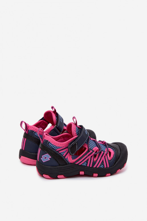 Sandales roses pour enfants LOTTO UCELO 2601500