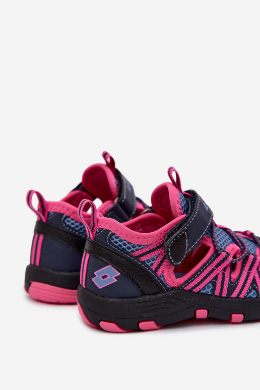 Sandales roses pour enfants LOTTO UCELO 2601500