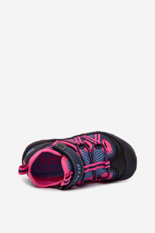 Sandales roses pour enfants LOTTO UCELO 2601500