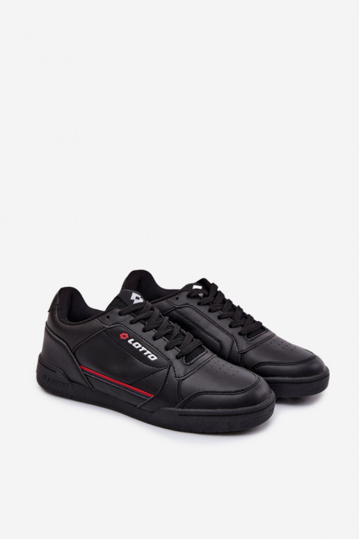 Baskets pour hommes LOTTO NANDU 2400100 couleur noire