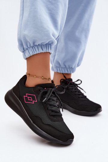 Chaussures de sport unisexes LOTTO CONNECT 2400001 couleur noire 2