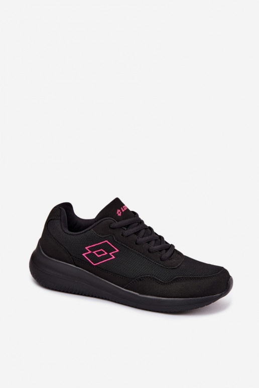 Chaussures de sport unisexes LOTTO CONNECT 2400001 couleur noire
