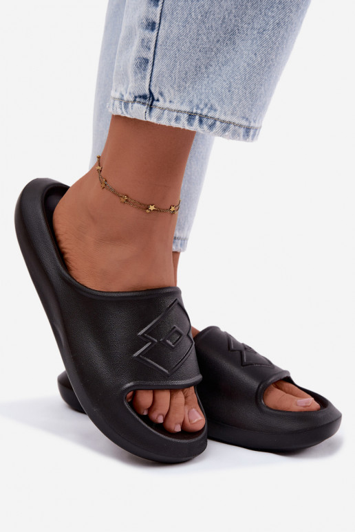 Chaussons légers pour femmes LOTTO SLAY 2400471U couleur noire