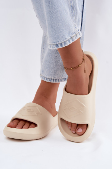 Chaussons légers pour femmes LOTTO SLAY 2400471U couleur sable 2