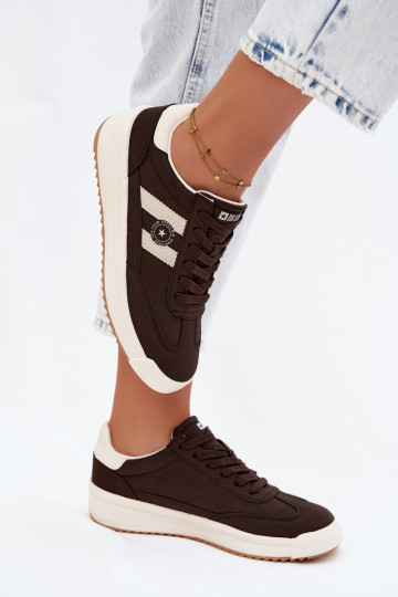 Chaussures de sport pour femmes Big Star UU274024 en couleur chocolat