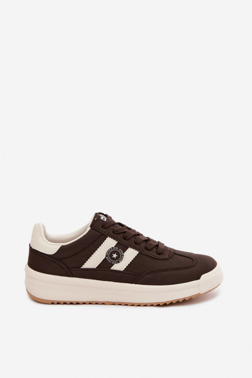 Chaussures de sport pour femmes Big Star UU274024 en couleur chocolat